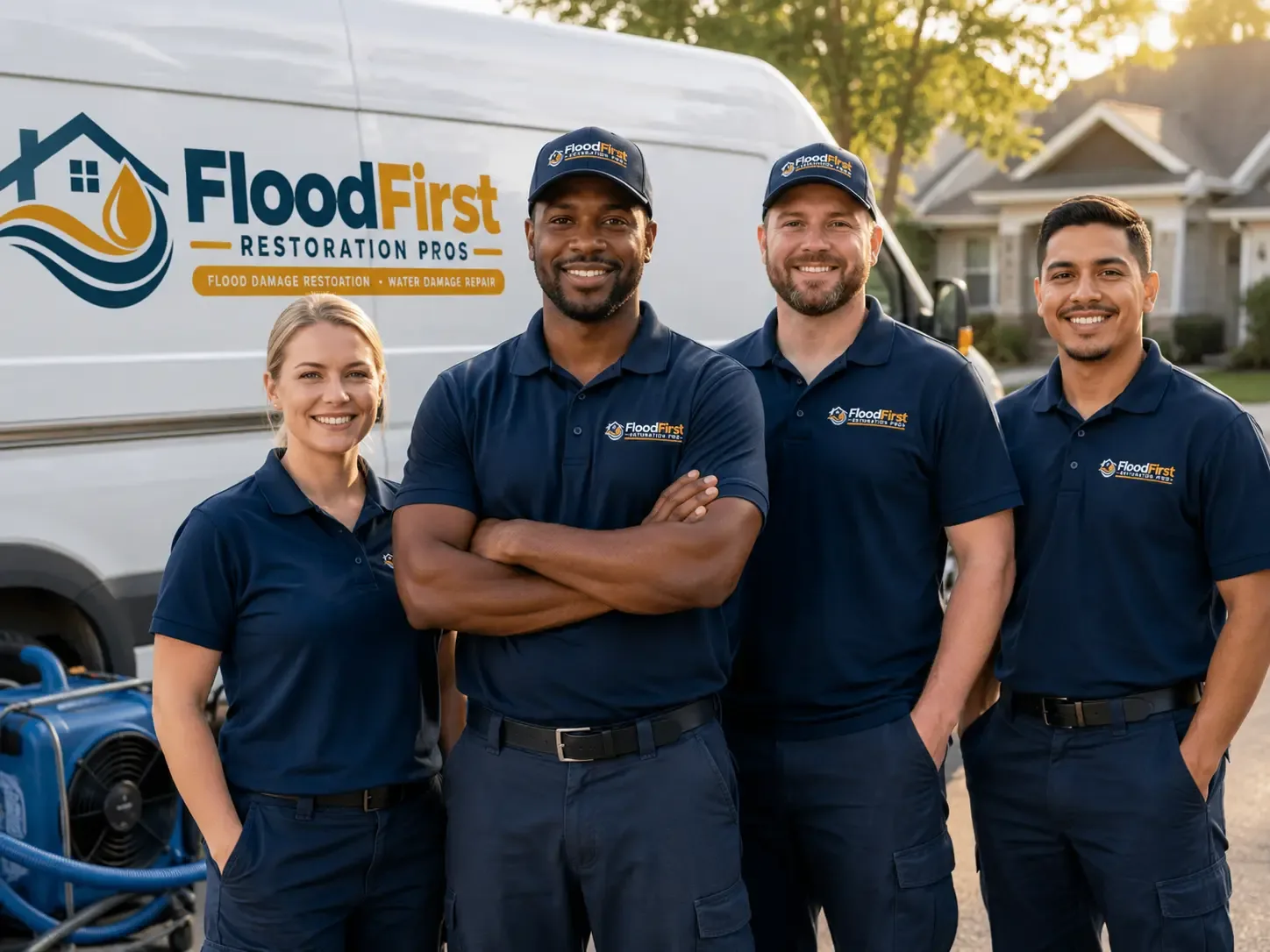 Flood Damage Restoration company in Emden, IL